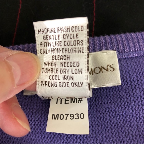 DRAPER’S & DAMON’S SCOOP NECK CAREER SWEATER SZ M - Picture 6 of 6